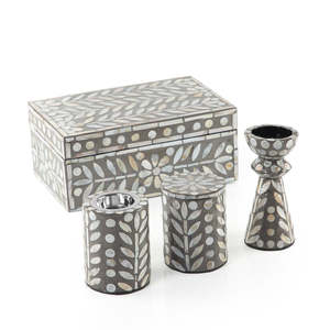 Ensemble de brûleurs à bakhoor de luxe faits à la main avec incrustations de nacre, porte-encens Mabkhara arabe haut de gamme pour Oud, décoration intérieure et cadeaux - Product Image 6