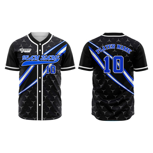 Maillot de baseball de haute qualité à vendre, séchage rapide, respirant, personnalisable, réversible, unisexe - Product Image 6