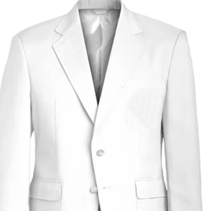 ZPB Blazer unisexe personnalisé avec logo, coupe ajustée, col en V, en coton, pour homme et femme, costume d'affaires, couleur personnalisée, tenue formelle - Product Image 5