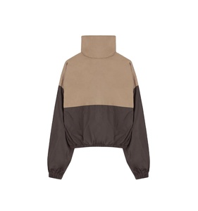 Jersey personalizado cortavientos para hombre, chaqueta Anorak de nailon con media cremallera y bolsillo con solapa frontal, capucha transpirable con cordón y forro de malla - Product Image 2
