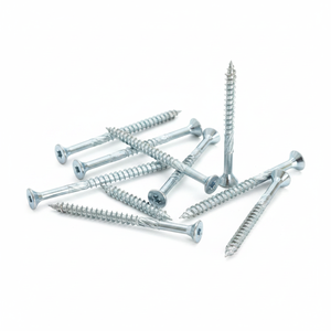 Vis autoperceuses à tête plate Torx modèle PDC 10, filetage grossier, autotaraudeuses, classe 4.8 6.8, en acier au carbone, vente en gros - Product Image 6