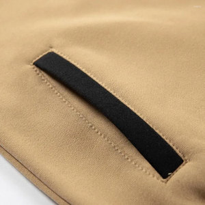 Men's Red Hooded Sweatshirt Regular Fit Solid Color Casual Knitted Cotton <b>Hoodie</b> With Pocket Autumn Wear - Product Image 4
