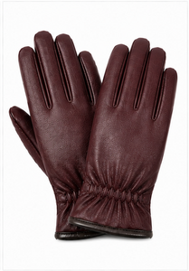 Luxury <b>Sheepskin</b> Leather Fashion <b>Gloves</b> for <b>Men</b> Women Winter Warm Fleece Lined Touchscreen Texting <b>Gloves</b> Outdoor Fashion Wholes - Product Image 3
