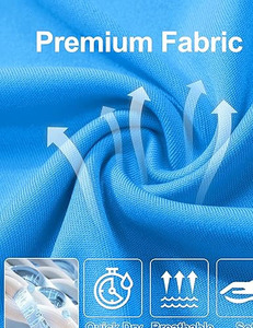 Camisa de Pesca Unisex de Manga Larga con Protección Solar UPF 50+, Secado Rápido, Transpirable, en Color Salmón Azul, Spandex y Poliéster - Product Image 4