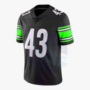 Camiseta de Fútbol Americano Personalizada SPOFIT Unisex, Manga Corta, Calidad Premium, Secado Rápido, Transpirable, Tallas Grandes - Product Image 1