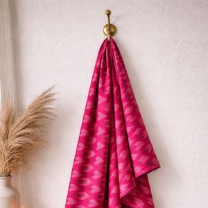 Tela Ikat Auténtica Tejida a Mano, Tela de Algodón Ecológica y Transpirable para Confección de Ropa y Decoración del Hogar - Product Image 4