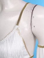 Tenues de danse du ventre pour femmes, soutien-gorge, jupe et chaîne, vêtements de danse folklorique Dunhuang, pour fêtes d'Halloween, carnavals, danse Dunhuang