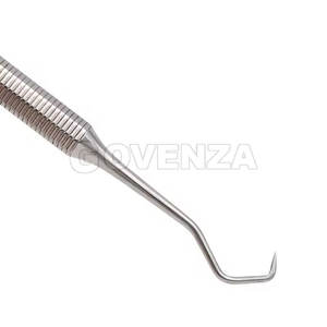 Sonde d'exploration dentaire à double crochet en acier inoxydable pour l'hygiène bucco-dentaire – Vente en gros - Product Image 5