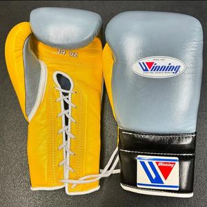 Premium 100% Same as Original Winning <b>Gloves</b> Made of Genuine Leather Custom Services Acceptable Professional Boxing Fight Gear - Product Image 3