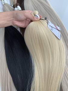 Prix usine Extensions de cheveux en vrac Cheveux vietnamiens Double noyer 100 grammes Toutes les couleurs 8 pouces - Product Image 4