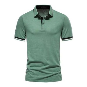 Chemises Polo pour Hommes à Manches Courtes, Haut de Gamme, OEM Personnalisé, Grande Taille, Coton Respirant, Chemise Homme Style Urbain, Toutes Tailles - Product Image 4