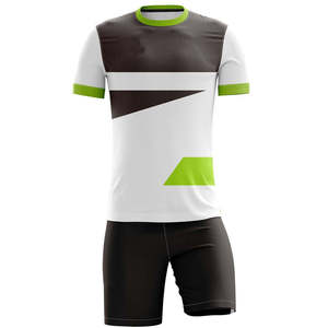 Camiseta de Fútbol para Hombre, Alta Calidad, Transpirable, Secado Rápido, Antibacteriana, 100% Poliéster, Manga Corta, Cuello en V, Frente Liso, Personalizable - Product Image 6