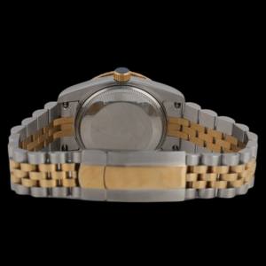 Reloj de Lujo para Hombre con Bisel de Dos Tonos y Esfera Redonda Verde, con Diamantes Moissanite, Personalizado, Premium, para Fiestas - Product Image 4