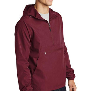 Chaqueta Cortavientos Casual Americana para Hombre con Capucha Ajustable, Chaqueta con Capucha para Invierno, Estilo Urbano, Tejido Ecológico Impermeable - Product Image 4