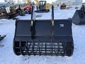 300 <b>Series</b> E300BS72-<b>6</b> Heavy Duty 72 Inch Excavator Skeleton Bucket With <b>6</b> Inch Spacing - Product Image 5