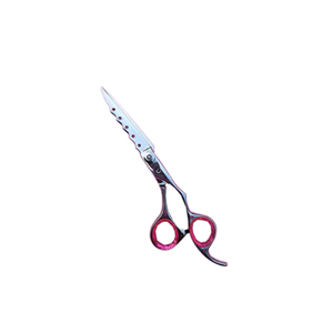 Ciseaux de coiffure professionnels argentés à lame rasoir, ciseaux à effiler en acier, ciseaux de coupe pour barbier - Product Image 4