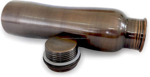 ขวดน้ำทองแดงอายุรเวท1ลิตรสำหรับเล่นกีฬาท่องเที่ยวโยคะยิมออฟฟิศและเดินป่าสำหรับใช้ในชีวิตประจำวันและของขวัญ - Product Image 4