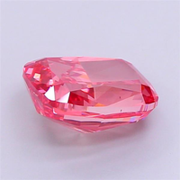 Diamante de Laboratorio Cultivado en Laboratorio, Corte Cojín, Color Rosa Intenso, Certificado IGI, CVD VS1, Corte Excelente, para Diseños de Joyería Personalizada