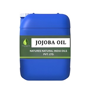 NATURES NATURAL INDIA <b>OILS</b> PVT. LTD. Jojoba <b>Oil</b> 100% Pure Cold Pressed <b>Essential</b> <b>Oil</b> For All Skin Types Natural Ingredients - Product Image 1