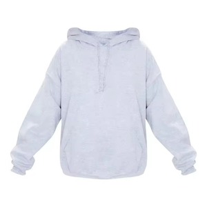 Wholesale Custom Men Fashion Print Thick Cotton Breathable Hoodie Heavy Weight Crop Top Hoodie - Product Image 1