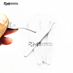 แหนบต่อขนตาคุณภาพสูง RMI รุ่น Russian Boot Volume Points สีเงิน พร้อมด้ามจับลายหัวใจ - Product Image 5