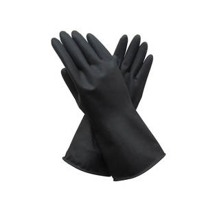Gants de cuisine HASIBI NAQIBI SURGICAL CORPORATION, 12 pouces, en caoutchouc, texture lisse, sans poudre, imperméables, antidérapants, avec poignet élastique - Product Image 5