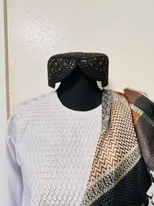 Raro elemento tribal afgano turcomán para cinturón o collar con monedas de plata pesadas conectadas por anillas metálicas resistentes. - Product Image 6