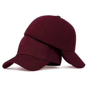Casquette de baseball unisexe bleue réglable en polyester respirant pour l'extérieur, décontractée, printemps-été, taille adulte - Product Image 3