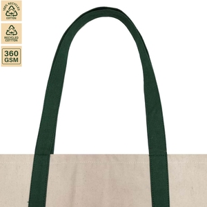 Sac fourre-tout en toile de coton 360 GSM pour courses, supermarché, usage quotidien, personnalisation de marque, commande en gros, OEM, marque privée - Product Image 4