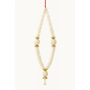 Guirlande de jasmin artificiel Mogra Haar pour décoration d'idoles sacrées - Product Image 2