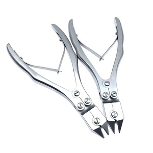 Ciseaux à mailles en acier inoxydable de qualité supérieure, cisaille à cage, coupe-fils à double articulation, instruments chirurgicaux orthopédiques - Product Image 2