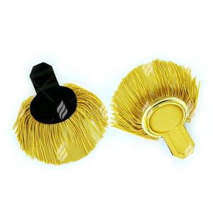 Al por mayor, nueva llegada: Epaulettes de lujo bordados con hilo metálico, borlas y lentejuelas, con imán, personalizables y elegantes. - Product Image 4