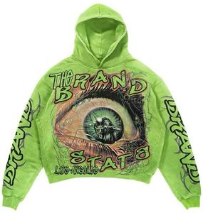 Sweat-shirt à logo gaufré de haute qualité, sweat-shirt personnalisé surdimensionné, sweat-shirt à capuche imprimé en 3D, personnalisation en gros - Product Image 2