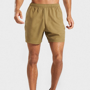 Breathable Quick Dry Cotton Polyester Gym <b>Shorts</b> for <b>Men</b> High Waisted <b>Short</b> Pants Gym Training <b>Compression</b> <b>Shorts</b> OEM - Product Image 1