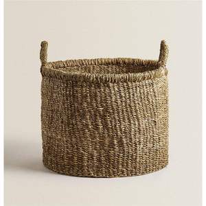 Eco Friendly Handmade Jute <b>Basket</b> – Natural Fiber <b>Storage</b> <b>Basket</b> for Home, Laundry, Kitchen and Decorative Use Wholesale - Product Image 1