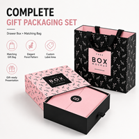 Boîte à tiroir rigide personnalisée pour emballage cadeau, carton recyclable, estampage à chaud, fabrication OEM