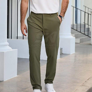 Pantalon de golf moderne et performant, design durable et flexible avec intérieur doux et confortable - Product Image 3