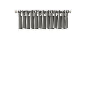 Mantovana leggera in finta seta con perline carboncino 50x26 "per tende e decorazioni per finestre - Product Image 2