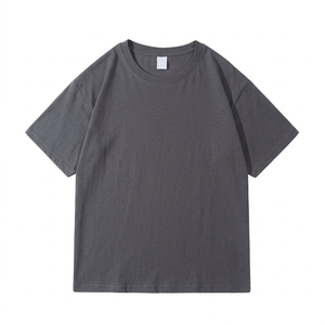 T-shirt en coton 100 % pour homme, personnalisable avec logo, couleur unie, coupe ample, grande taille, pour fitness et entraînement, très grande taille, décontracté, vente en gros - Product Image 6