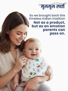 Juego de baberos de muselina suave para bebé, paquete de tres baberos absorbentes con estampado de animales del bosque y corazones coloridos para bebés y niños pequeños - Product Image 3