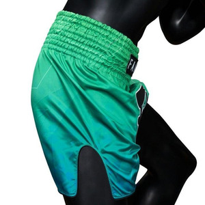 Muay Thai Shorts Slim Cut Retro Palm <b>Tree</b> Pattern Boxing Kickboxing Trunks Training Martial Arts Gear Workout Clothing Unisex - Product Image 5