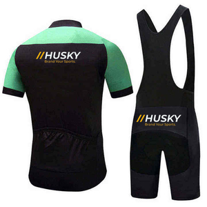 Jersey de Ciclismo Personalizado Azul de Manga Corta, Ecológico, 100% Poliéster, Unisex, Alta Elasticidad, Logotipo Frontal - Product Image 4