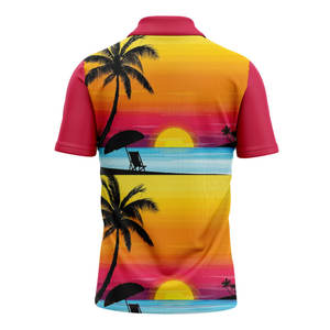 Nouveau T-shirt de golf pour homme en polyester 100 %, sublimation, design personnalisé, chemise de cricket, uniforme de cricket - Product Image 2