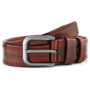 Cinturón 100% Cuero Genuino con Hebilla de Acero Inoxidable Pulido a Espejo, Soporte OEM, Cinturones Modernos, Longitud Personalizada - Product Image 2