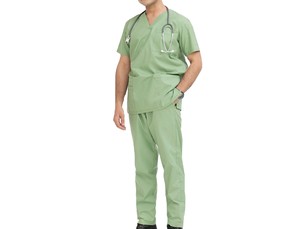 Best <b>Stuff</b> Men Uniform Scrub Lightweight Breathable High Quality Top Trending Comfortable Men Uniform Scrub with <b>Cheap</b> Price - Product Image 3