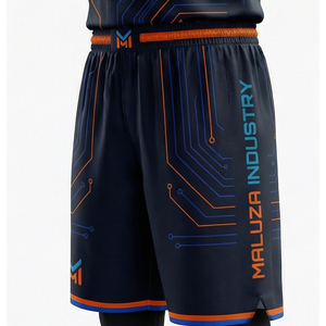 Ensemble short et maillot de basketball personnalisé OEM, respirant, grande taille, séchage rapide, uniforme de sport unisexe, fournisseur en gros - Product Image 6