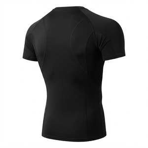 Camiseta Deportiva de Manga Corta para Hombre, 100% Algodón, Bordada y Personalizable, de Secado Rápido, Diseño Sólido - Product Image 4