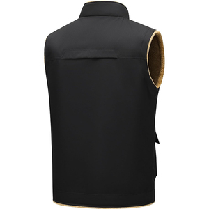 Gilets matelassés personnalisés OEM, vestes d'équitation chaudes et rembourrées, vêtements d'hiver décontractés, gilets rembourrés pour hommes. - Product Image 4