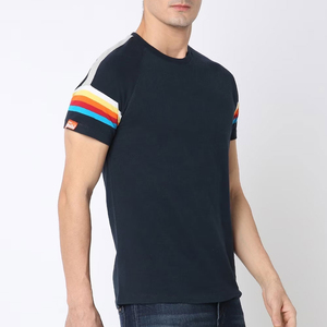 เสื้อยืดออกกำลังกายทรงแอธเลติก ผ้าฝ้ายถัก 100% แห้งเร็ว ระบายอากาศดี เหมาะสำหรับออกกำลังกาย ฟิตเนส เล่นกีฬา หรือใส่ลำลอง - Product Image 1