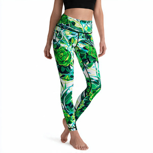 Leggings de Compresión Sublimados al por Mayor para Hombre, Pantalones Deportivos con Cintura Elástica y Estampado, 100% Poliéster - Product Image 5